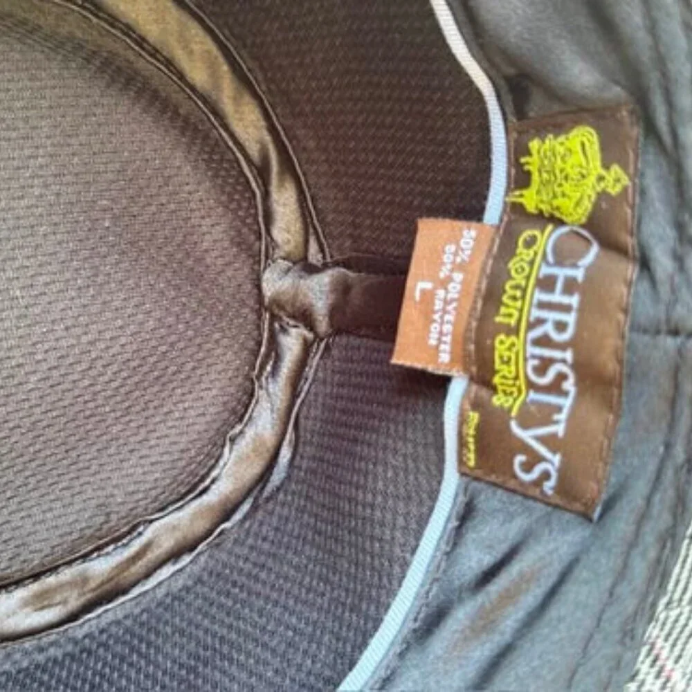 CHECKERED WOMENS HAT SIZE L